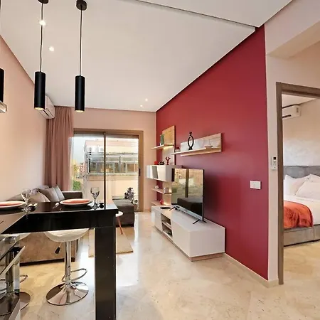 Elegant And Brand New Appart In Hypercenter Of Marrakech 马拉喀什 外观 照片