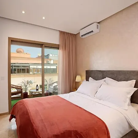 Elegant And Brand New Appart In Hypercenter Of Marrakech 马拉喀什 外观 照片