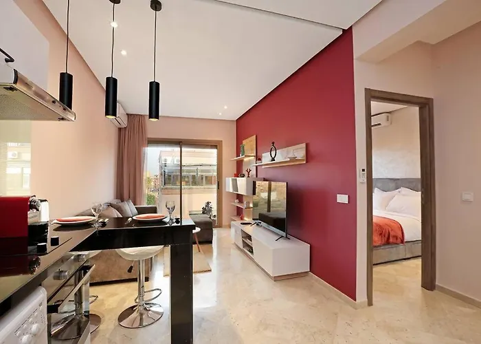 Elegant And Brand New Appart In Hypercenter Of Marrakech